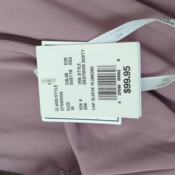 NWT DB Studio Lavender Maxi Dress - Picture 4 of 6